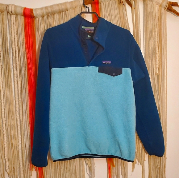 Patagonia Sweaters - Blue on Blue Patagonia Synchilla